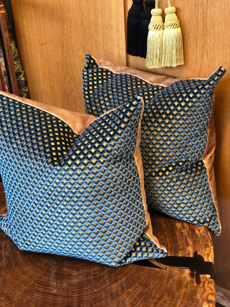 Pute i velour fra Designers Guild